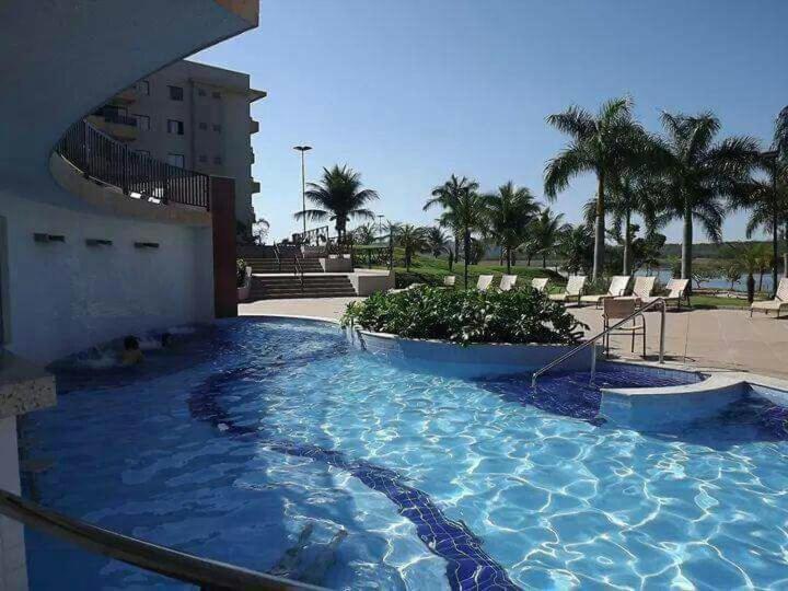 Apart-Hotel Marina Flat Caldas Novas Exterior foto